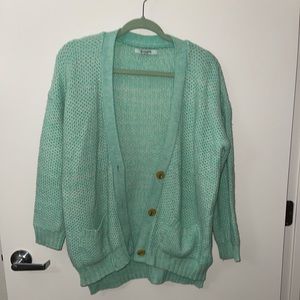 Mint cardigan